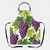 グレープパターン エプロン (正面)