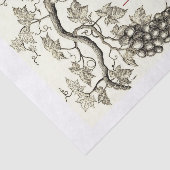 グレープパーソナライズされたバインレッドワインツリー 薄葉紙 (詳細)