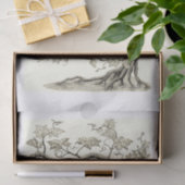 グレープパーソナライズされたバインレッドワインツリー 薄葉紙 (ギフト)