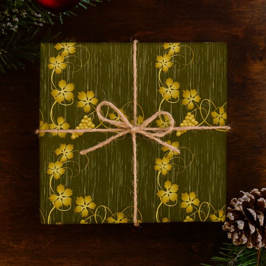 グレープビンラッピング紙 ラッピングペーパー