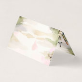 グレープビーヌヴィネヤードロマンチック結婚式招待状 (裏面)