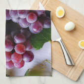 グレープビーフルーツ写真 キッチンタオル (四つ折り)
