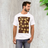 グレープフィンの背景メニューTシャツ Tシャツ