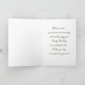 グレープフィン誕生日カード カード (内部)