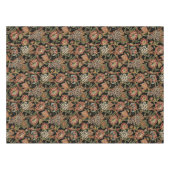 グレープフィン&フラワービクトリアンズヴィンテージ絵柄 テーブルクロス (正面(横))