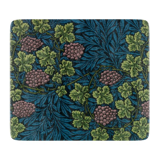 グレープフィン（William Morris著） カッティングボード (正面)