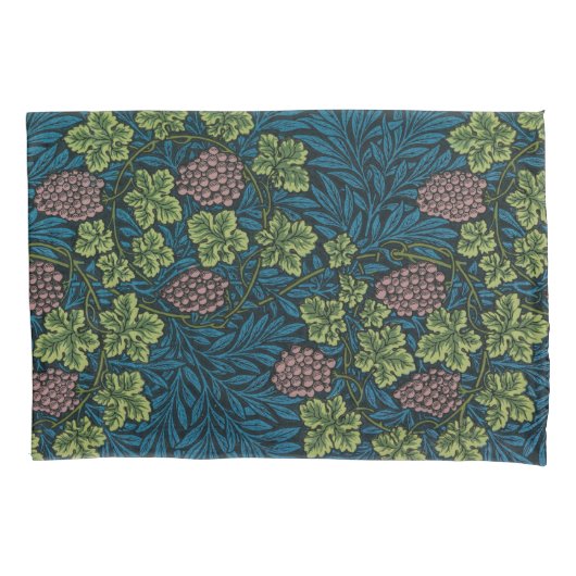 グレープフィン（William Morris著） 枕カバー (正面左)