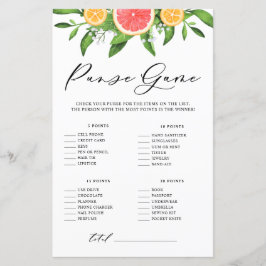 グレープフルーツあなたの財布のブライダルシャワーゲームの内容