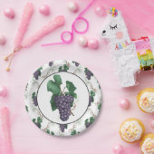 グレープフルーツおもしろい紙プレート ペーパープレート (パーティー)