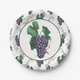 グレープフルーツおもしろい紙プレート ペーパープレート