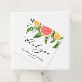 グレープフルーツとオレンジ結婚の夏に感謝 フェイバータグ (インサイチュ)