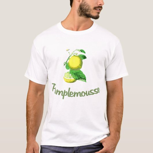 グレープフルーツのためのPamplemousseのフランス語 Tシャツ (正面)