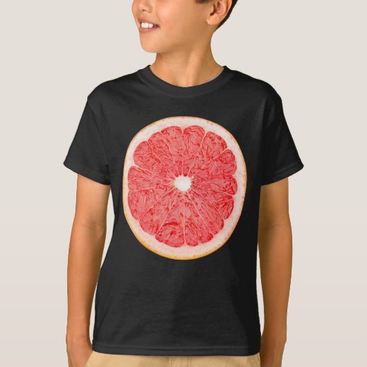 グレープフルーツのスライス Tシャツ (正面)