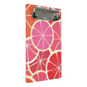 グレープフルーツのヴィンテージの背景 ミニクリップボード (アングル)