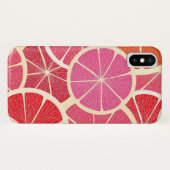 グレープフルーツのヴィンテージの背景 Case-Mate iPhoneケース (裏面(横))