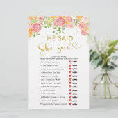 グレープフルーツ柑橘ブライダルシャワーと彼は言った (スタンド正面)