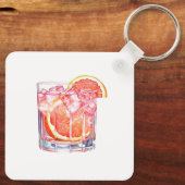 グレープフルーツ柑橘系カクテル キーホルダー (裏面)