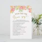 グレープフルーツ柑橘系ブライダルシャワー何グルームセー (スタンド正面)