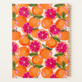 グレープフルーツ水彩 プランナー手帳 (裏面)