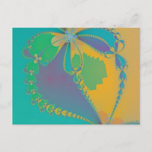 グレープフルーツ葉書 ポストカード (正面)