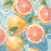 グレープフルーツ・スプラッシュ シール (正面)