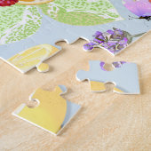 グレープフルーツ・レモンオレンジ・ラズベリー柑橘系フルーツミックス ジグソーパズル (側面)