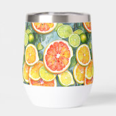 グレープフルーツ、レモン、ライム、オレンジ (背面)