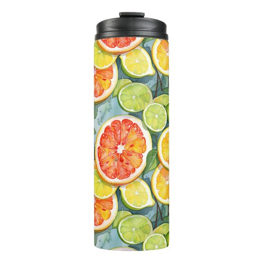 グレープフルーツ、レモン、ライム、オレンジ タンブラー (正面)