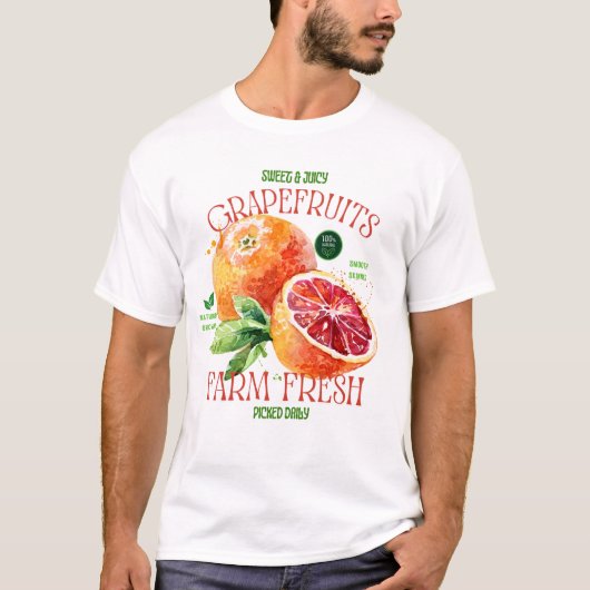 グレープフルーツ Tシャツ (正面)