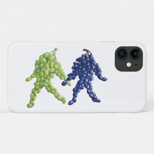 グレープフレンズ電話ケース Case-Mate iPhoneケース (裏面(横))