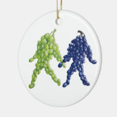 グレープフレンズ セラミックオーナメント (左)