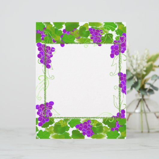 グレープフレーム文房具 (スタンド正面)