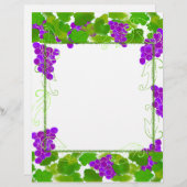 グレープフレーム文房具 (正面/裏面)