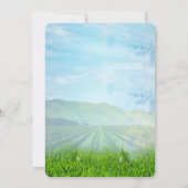 グレープベン、ハニースクルズ&ハミングバード 招待状 (裏面)