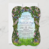 グレープベン、ハニースクルズ&ハミングバード 招待状 (正面)