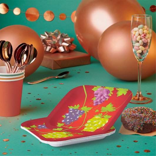 グレープベン ペーパープレート