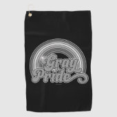 グレープライド退職した(シニア) ゴルフタオル (正面)