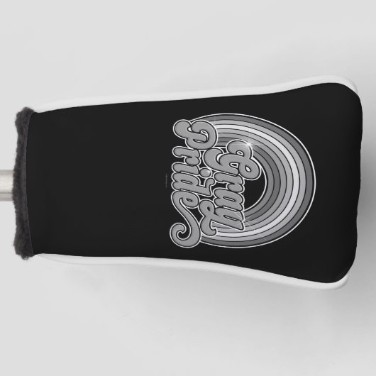 グレープライド退職した(シニア) ゴルフヘッドカバー (正面)