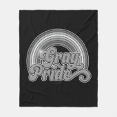 グレープライド退職した(シニア) フリースブランケット (正面)