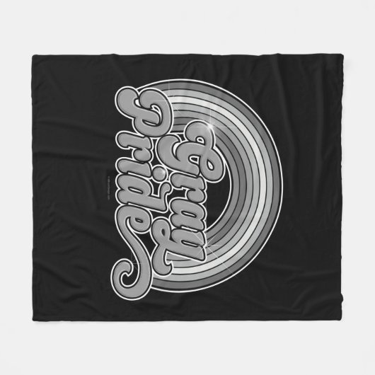 グレープライド退職した(シニア) フリースブランケット (正面(横))