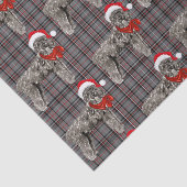 グレープレイドとクリスマスブービエ犬の恋人の休日 薄葉紙 (詳細)