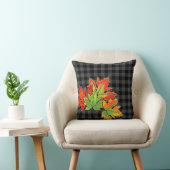 グレープレイドと秋メープル葉ズ クッション (椅子)