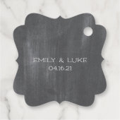 グレープレイドの愛ベビーシャワーの好意 フェイバータグ (裏面)