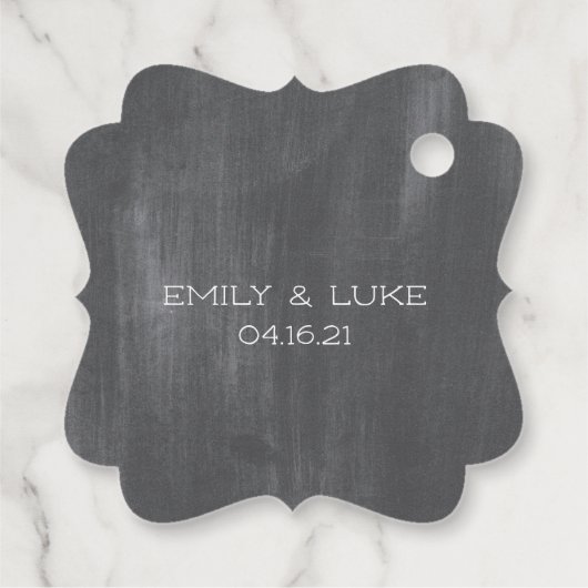 グレープレイドの愛ベビーシャワーの好意 フェイバータグ (裏面)