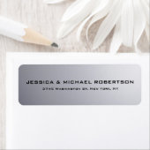 グレープレーンエレガントトレンディーファミリー ラベル (インサイチュ)