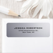 グレープレーンエレガントトレンディー ラベル (インサイチュ)