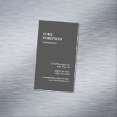 グレープロフェッショナル会社ワークミニマリスト マグネット名刺 (インサイチュ)