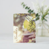 グレープヴィンとバードハウスby JerseyFawn ポストカード (スタンド正面)