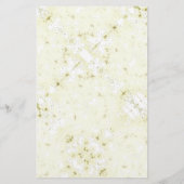 グレープヴィン地中海のヤードガーデン 便箋 (裏面)