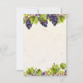 グレープヴィン地中海のヤードガーデン 招待状 (裏面)